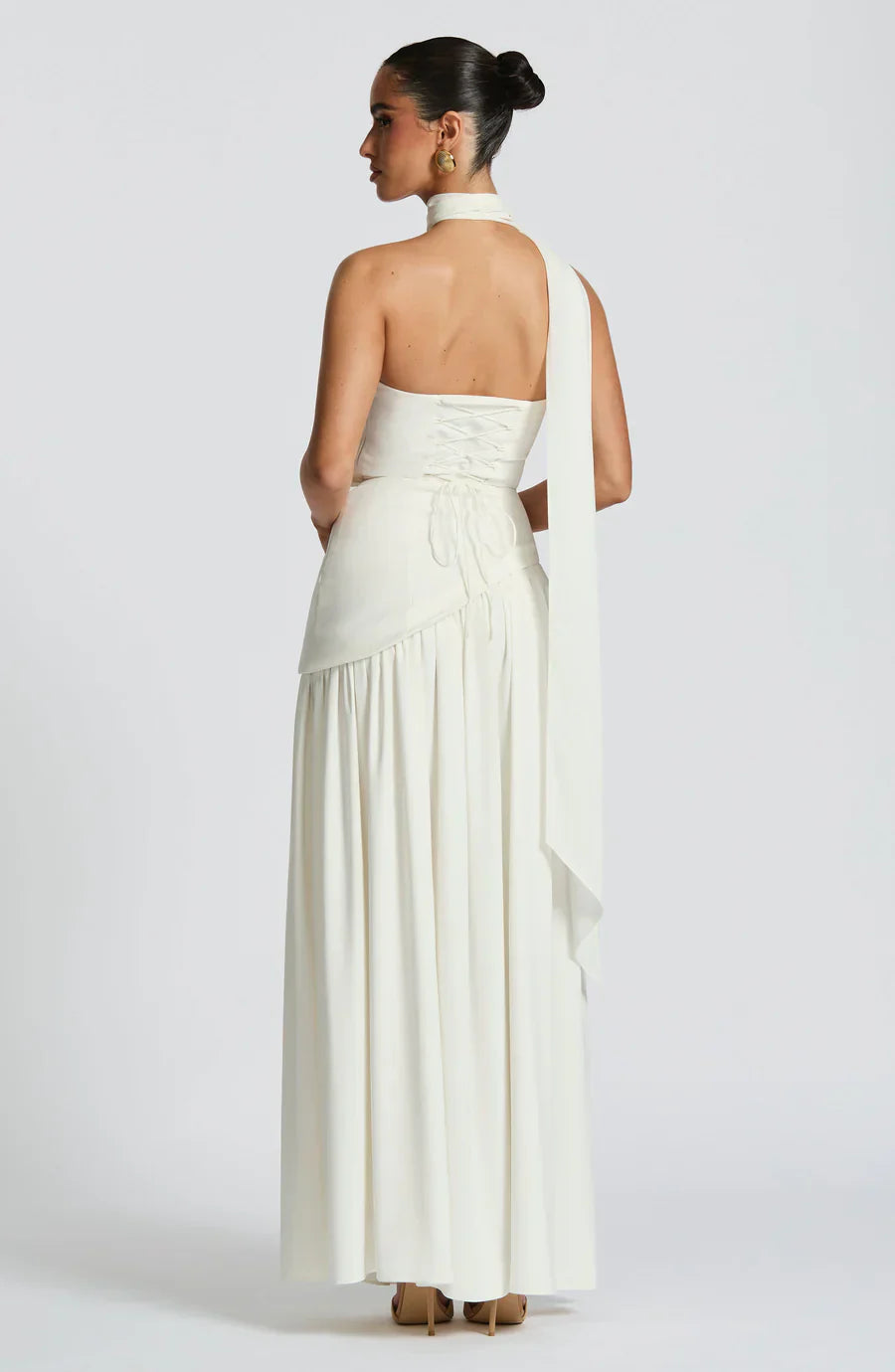 Duttini | Sculpted Slit Silhouette Evening Gown