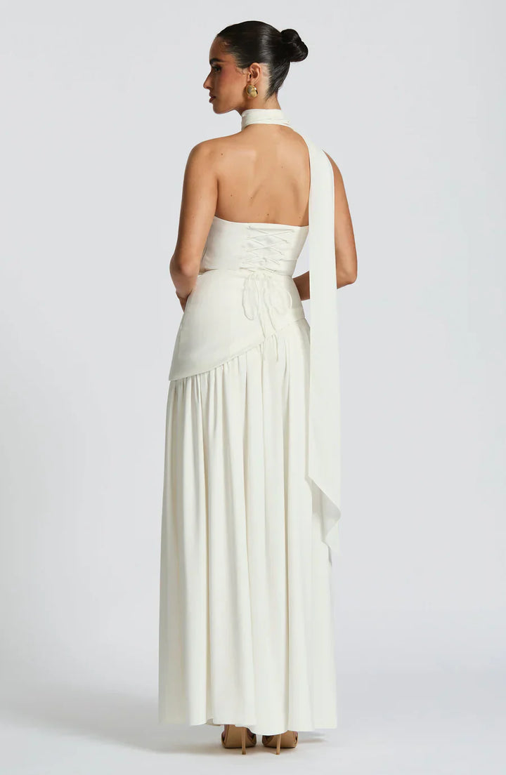Duttini | Sculpted Slit Silhouette Evening Gown
