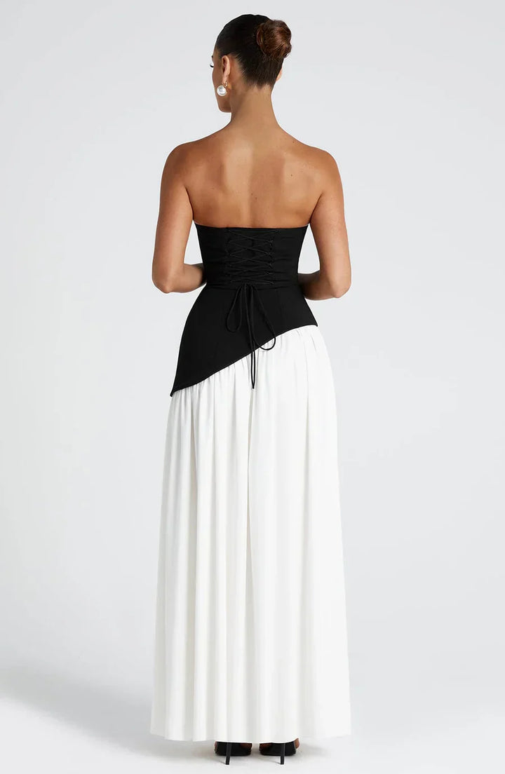 Duttini | Sculpted Slit Silhouette Evening Gown