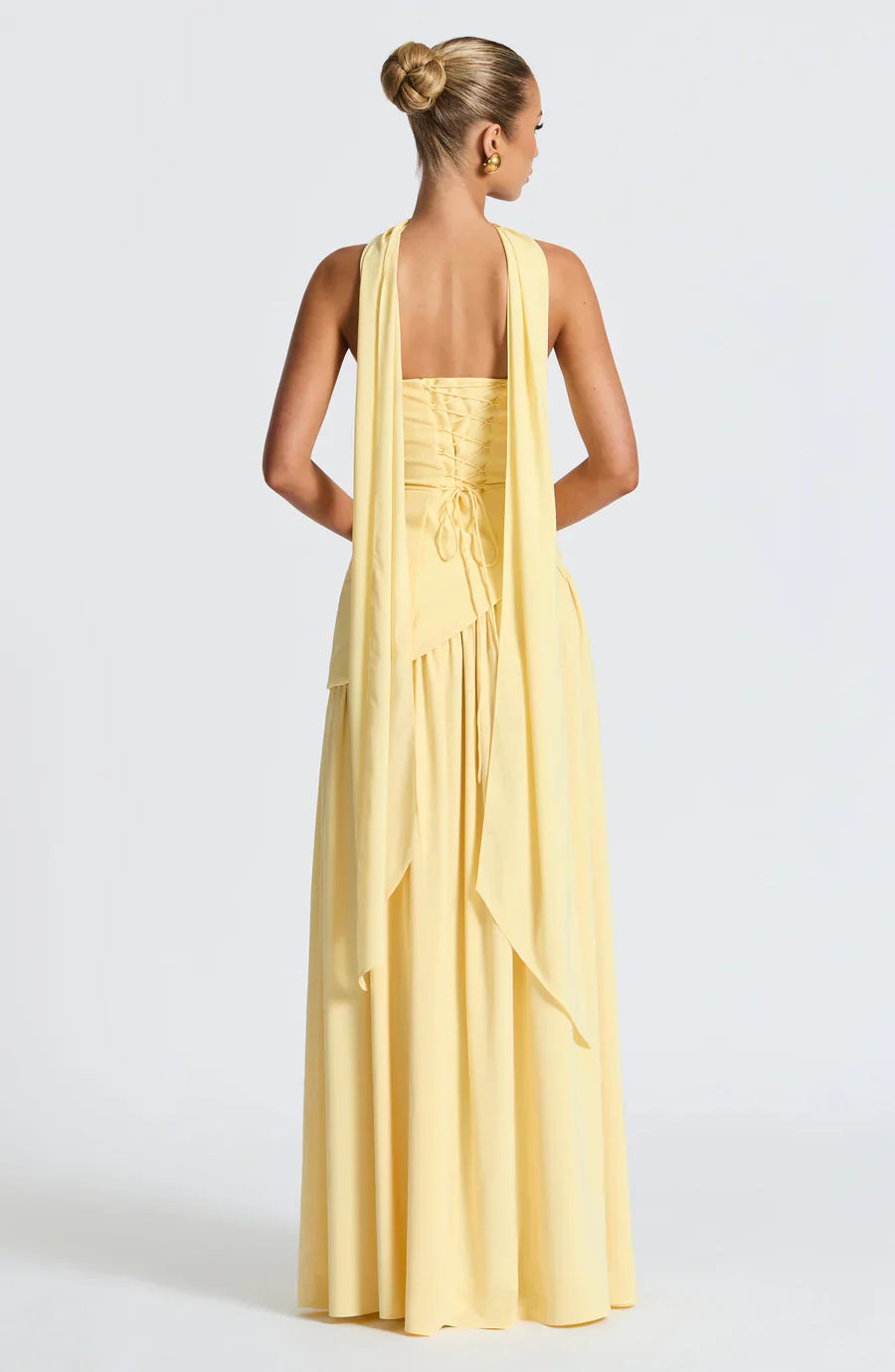 Duttini | Sculpted Slit Silhouette Evening Gown