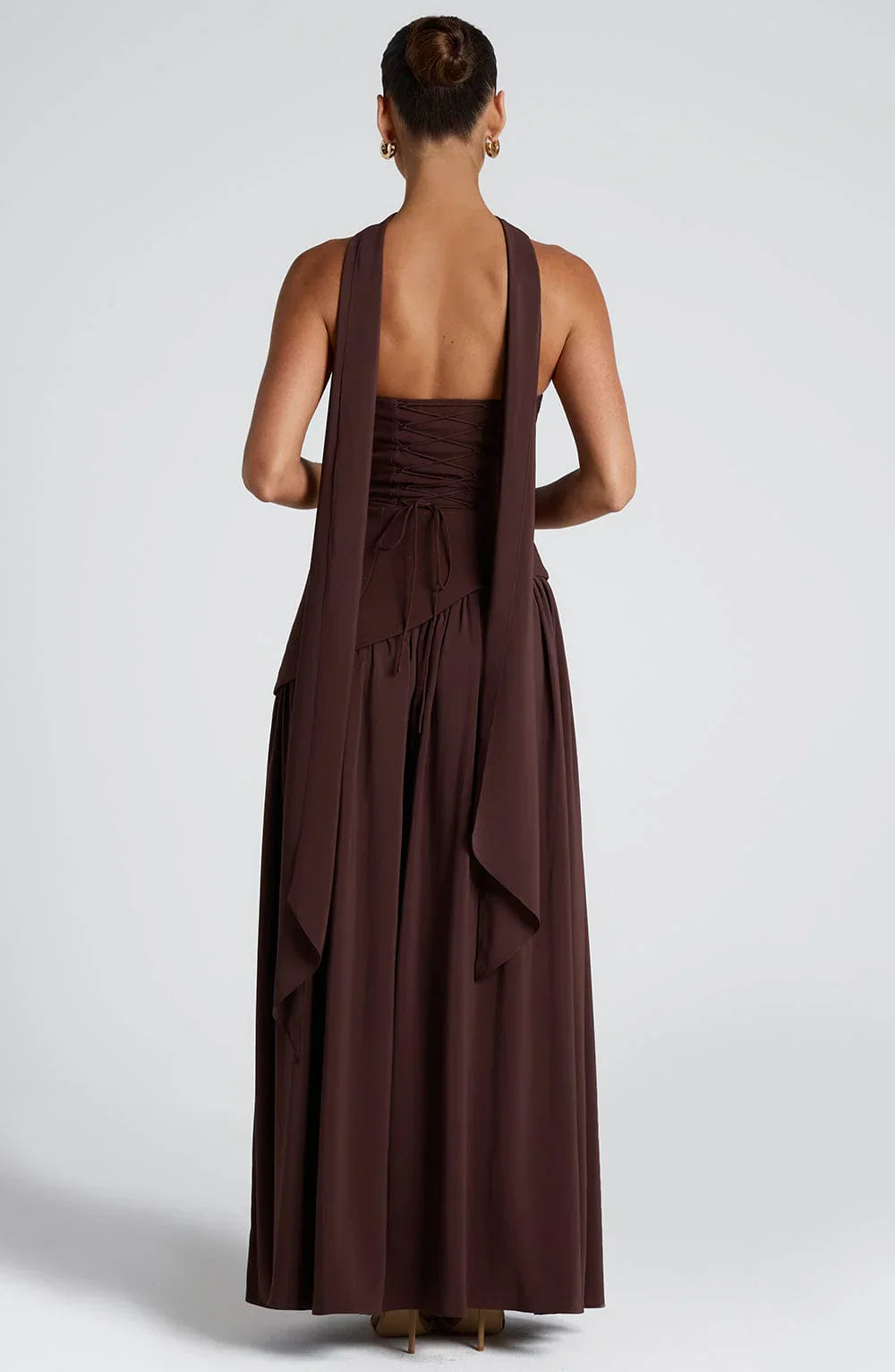 Duttini | Sculpted Slit Silhouette Evening Gown
