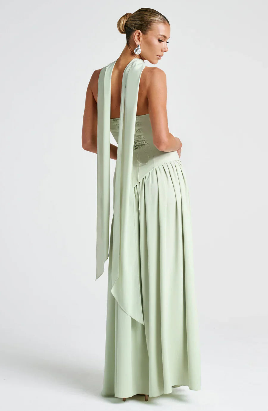 Duttini | Sculpted Slit Silhouette Evening Gown