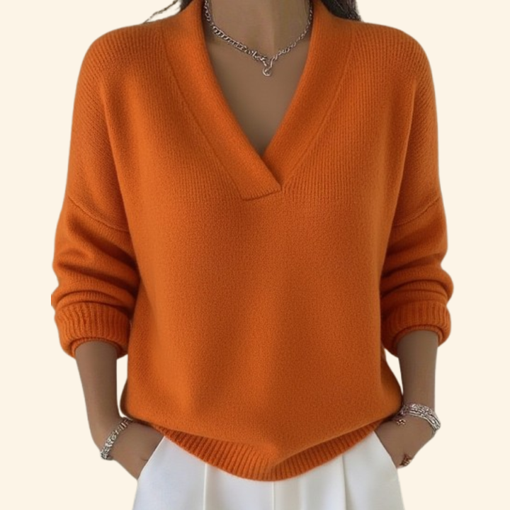 Duttini | Soft Blouse V-Neck in a Flattering Cut