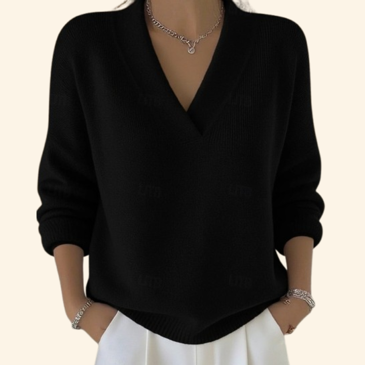 Duttini | Soft Blouse V-Neck in a Flattering Cut