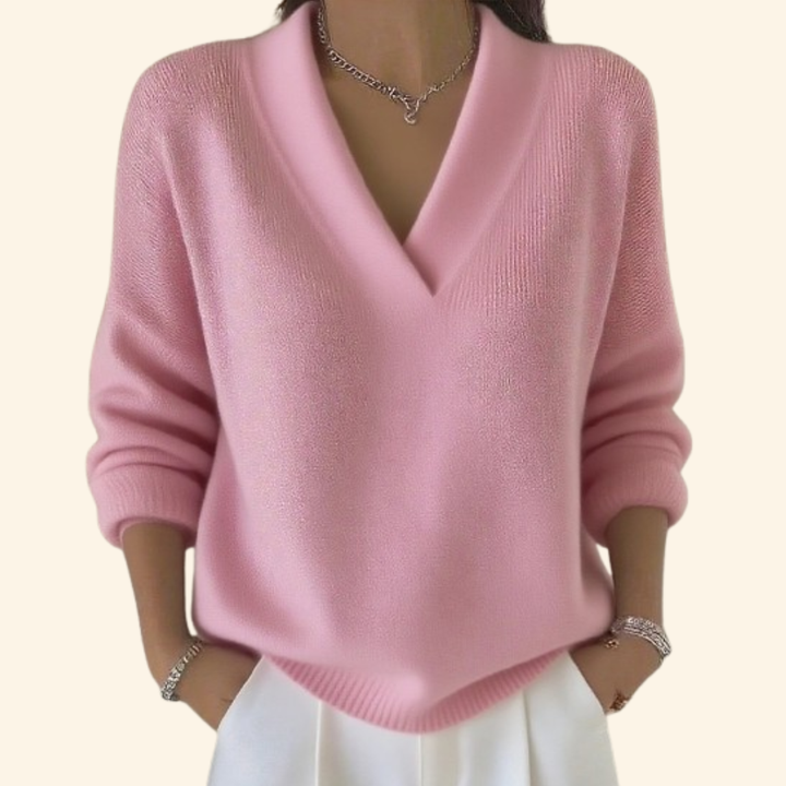 Duttini | Soft Blouse V-Neck in a Flattering Cut