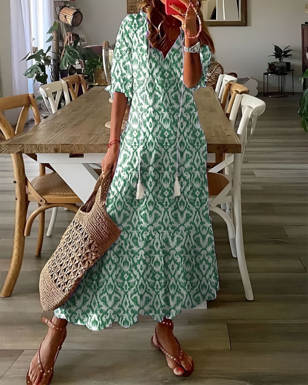 Duttini | Boho Magic Covering Dress with a Timeless Finish