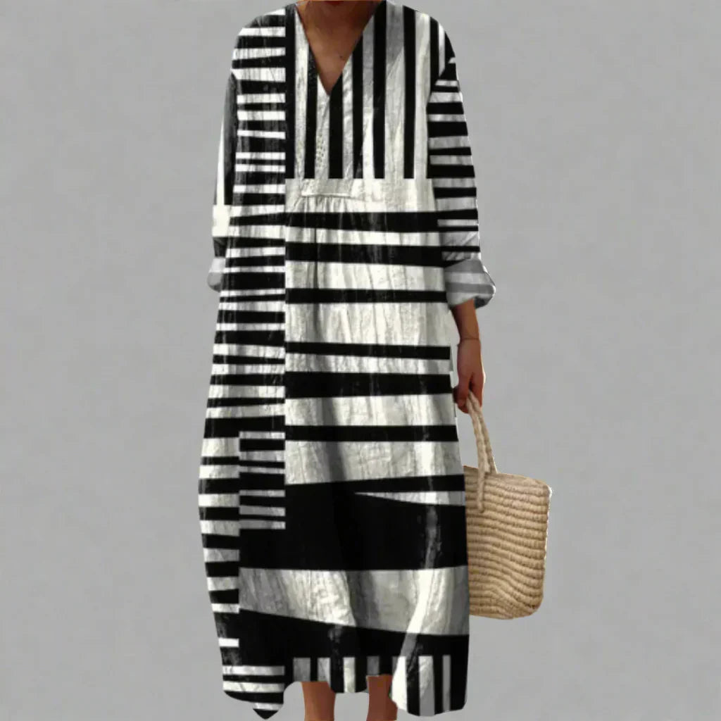 Duttini | Linework Dress for Women in Elegant Fit