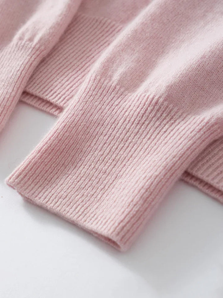 Duttini | Cashmere Pullover with Scarf Collar
