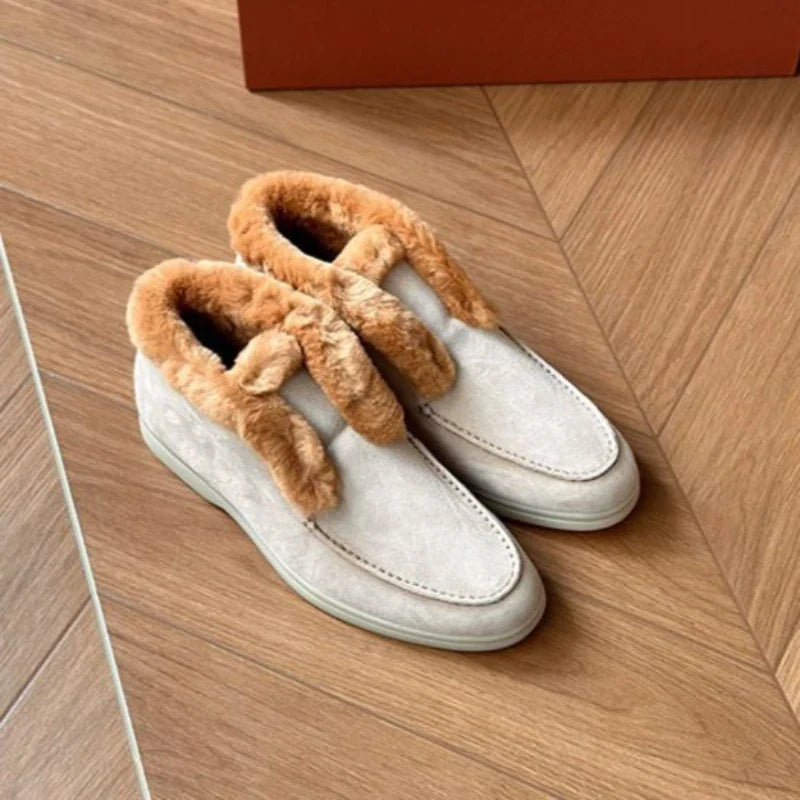Duttini | Shearling Loafer Boots