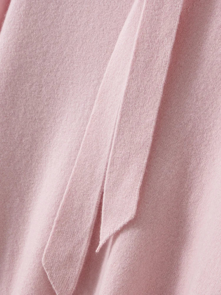 Duttini | Cashmere Pullover with Scarf Collar