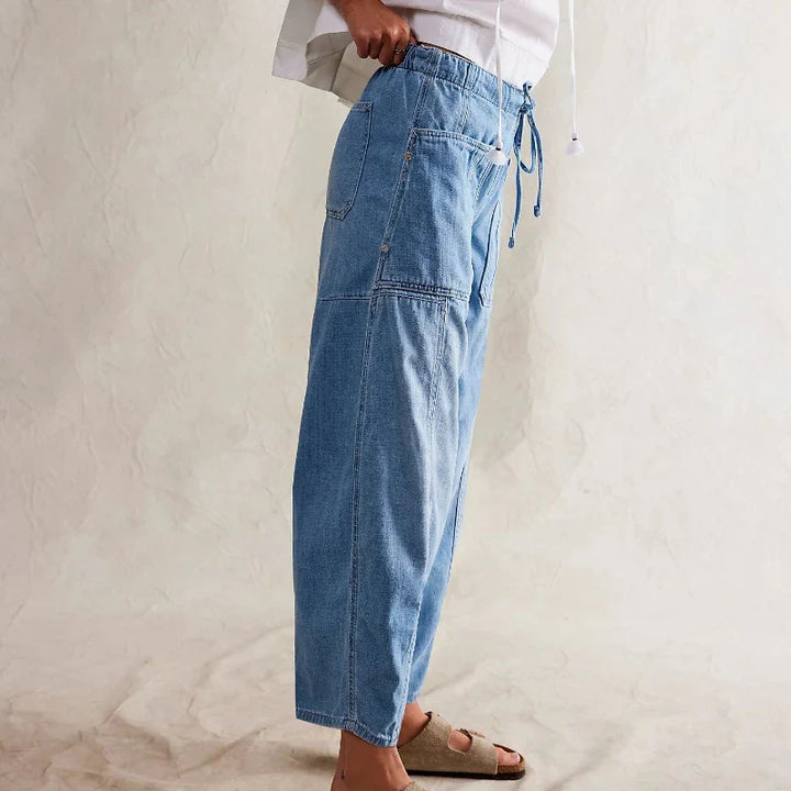 Duttini | Weekend Jean for Women in Denim, Slim Fit, Blue
