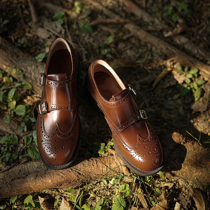 Duttini | Leather Penny Loafers