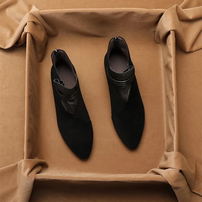 Duttini | Italian Crest Suede Boots