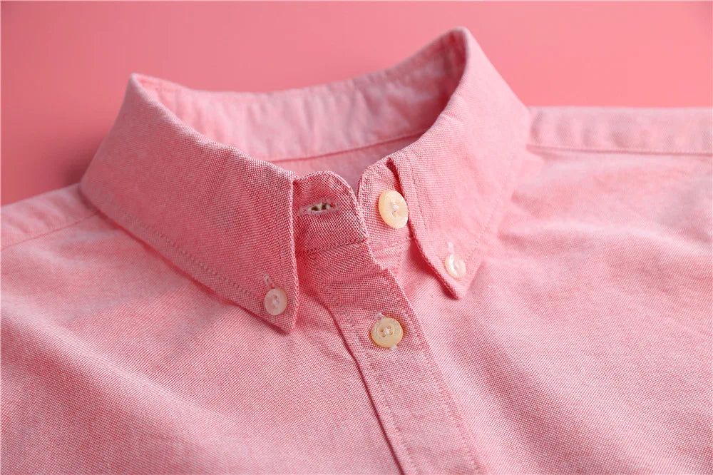 Duttini | Elegant Pastel Oxford Blouses