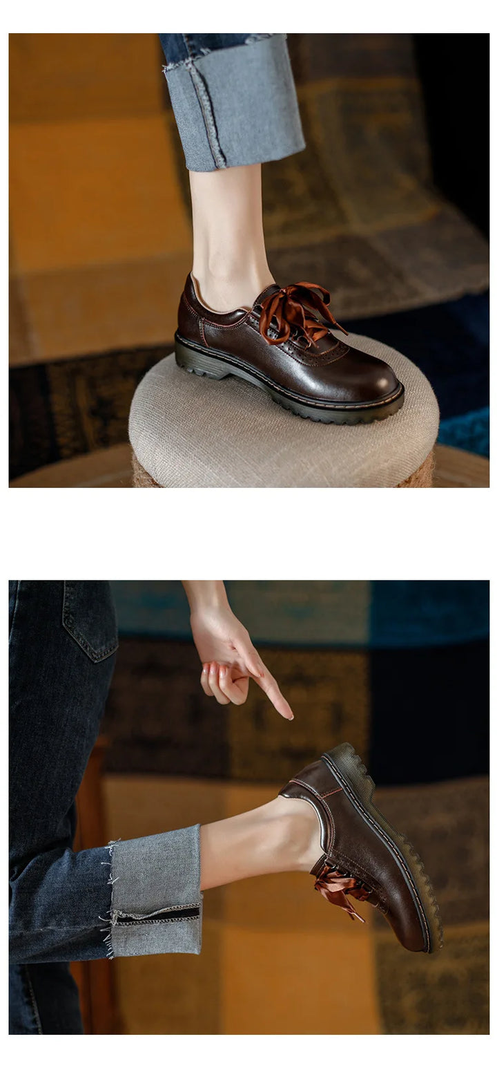 Duttini | 100% Leather Oxford Shoes