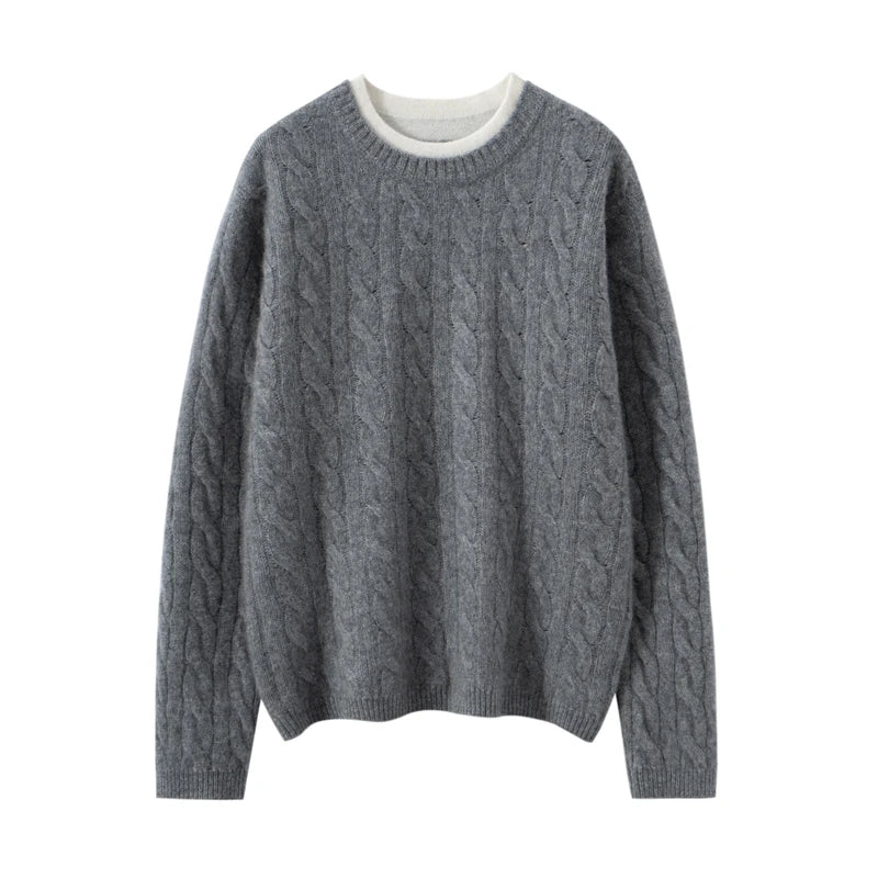 Duttini | Cable Cashmere Sweater