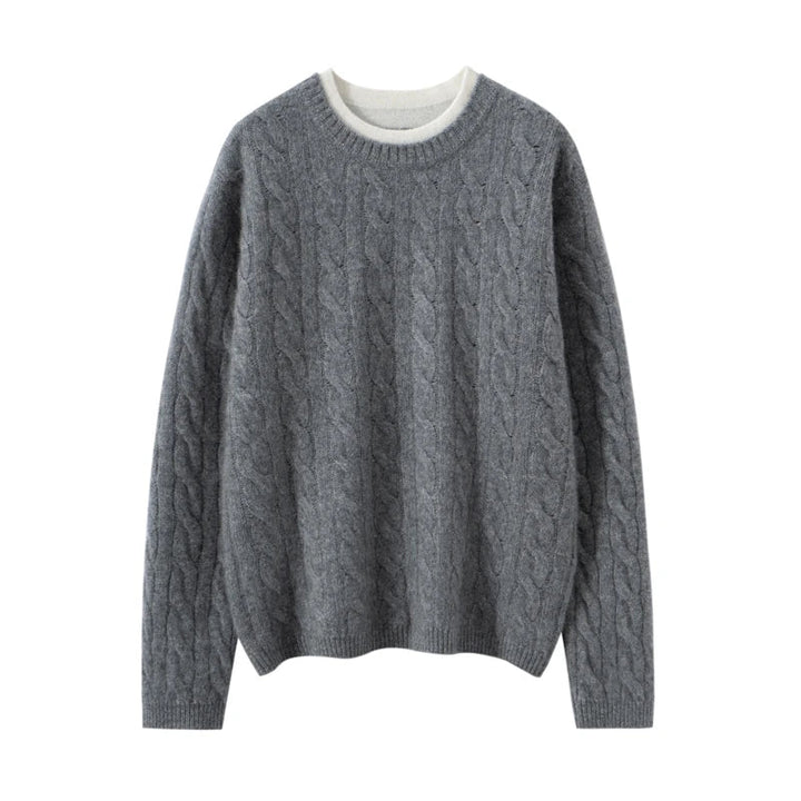 Duttini | Cable Cashmere Sweater