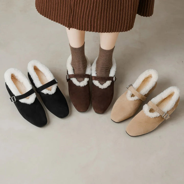 Duttini | Shearling Mary Jane
