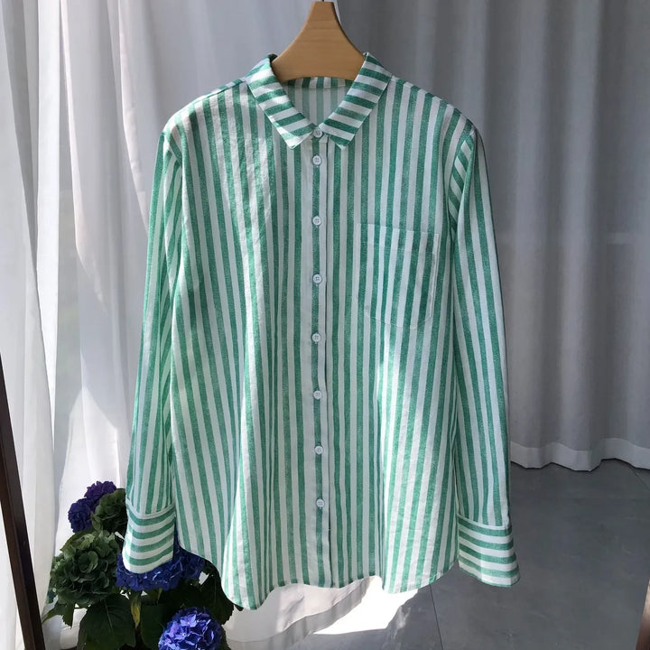 Duttini | Classic Stripe Linen Shirt