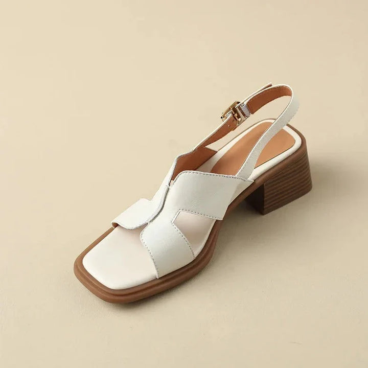 Duttini | Leather Heeled Sandals