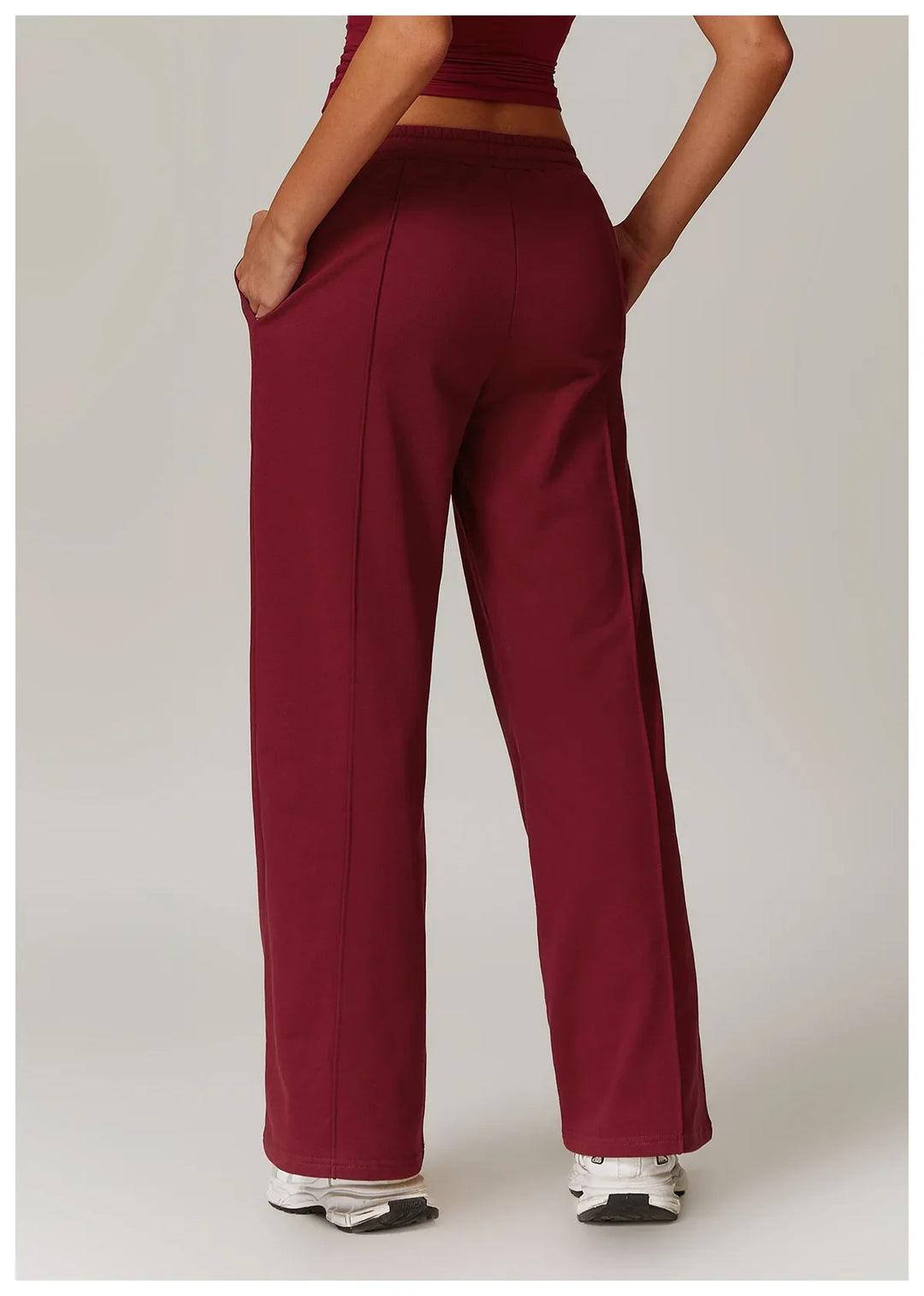 Duttini | High Rise Jogger for Women in Soft Fabric, Black