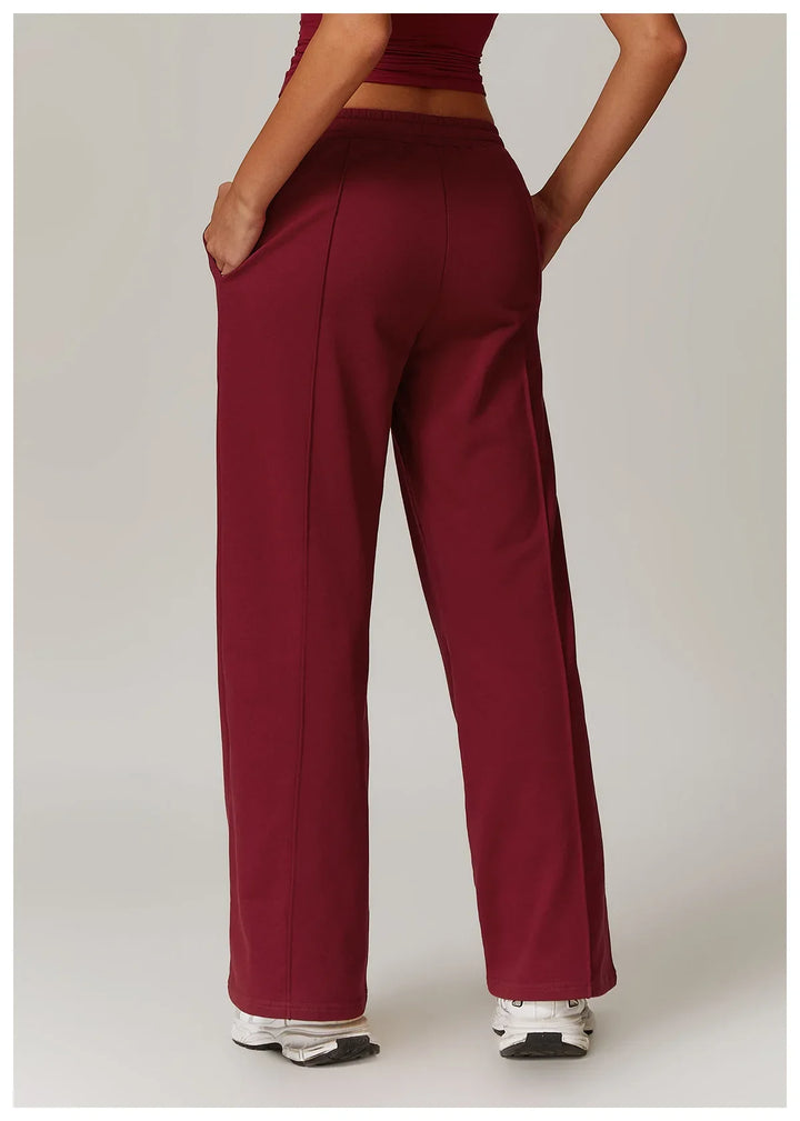 Duttini | High Rise Jogger for Women in Soft Fabric, Black