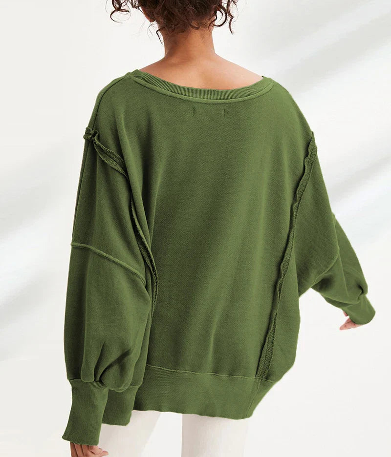 Duttini | Oversized Sweater in Maplewood