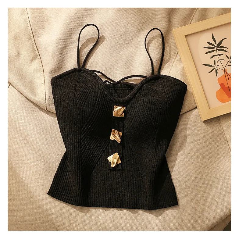 Duttini | Silk Camisole for Women in Ivory