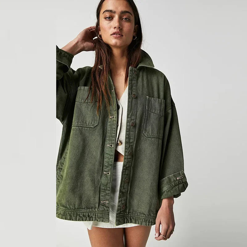 Duttini | Washed Denim Jacket