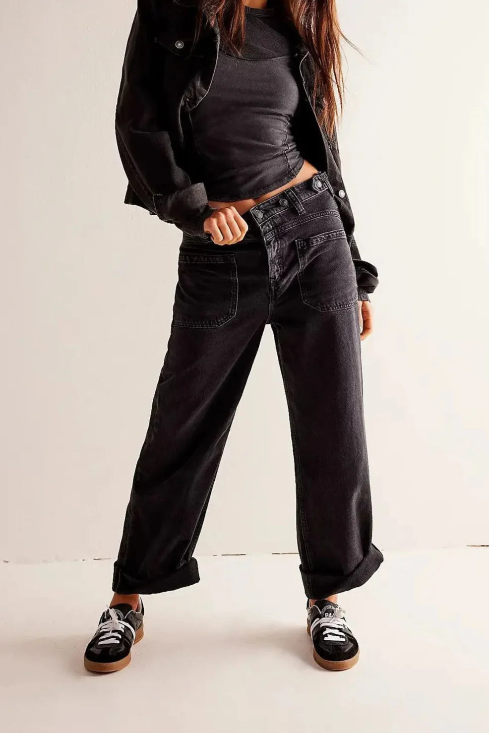 Duttini | High-Waist Wide-Leg Denim for Women
