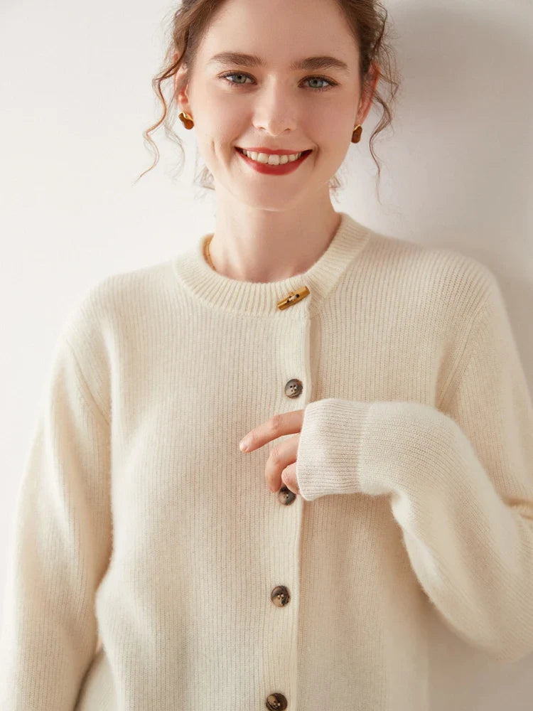Duttini | Cashmere Button Cardigan