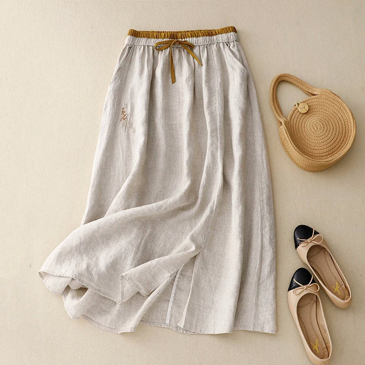 Duttini | 100% Linen Skirt