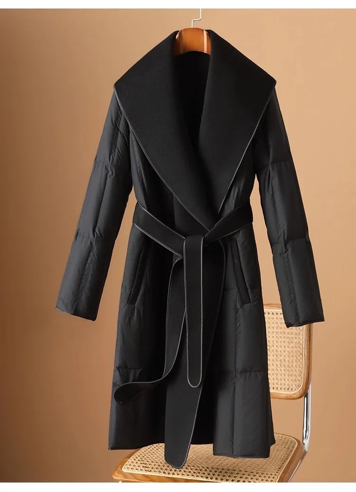 Duttini | Wool-Collar Down Coat