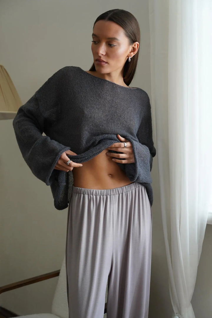 Duttini | Relaxed Crewneck Sweater