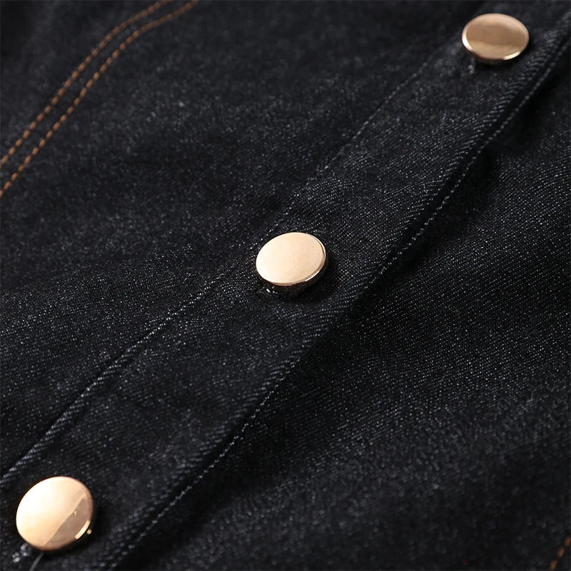 Duttini | Button Denim Set