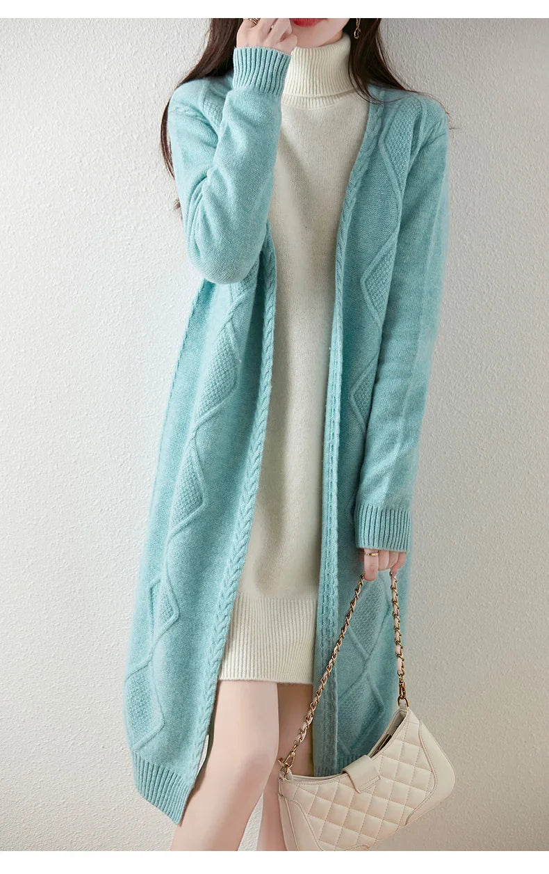 Duttini | Cable-Knit Cardigan