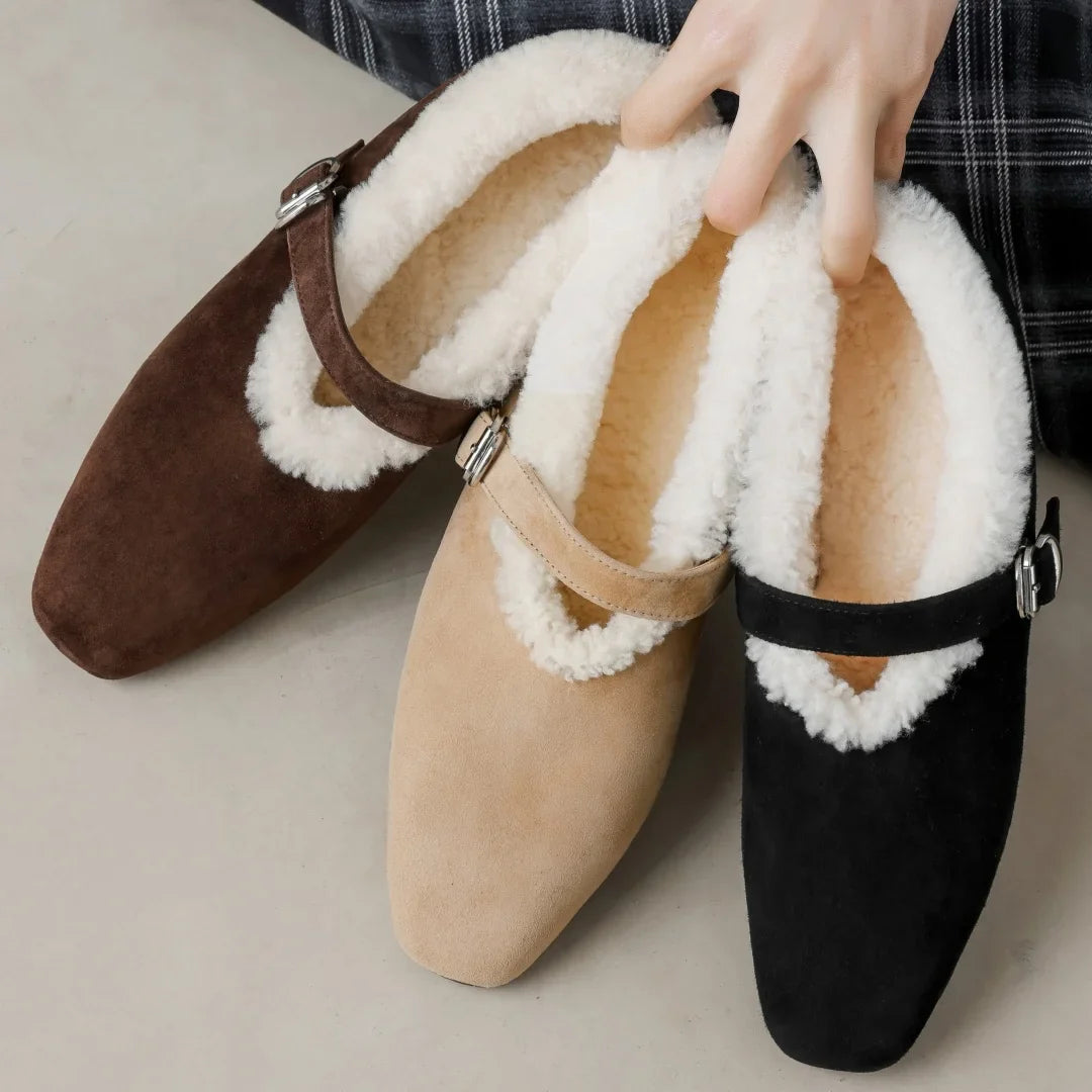 Duttini | Shearling Mary Jane