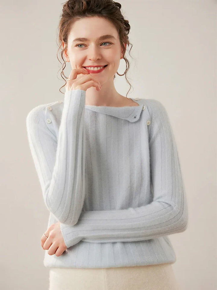 Duttini | Buttoned Cashmere Sweater