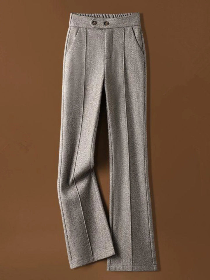 Duttini | Wool-Blend Flare Trousers