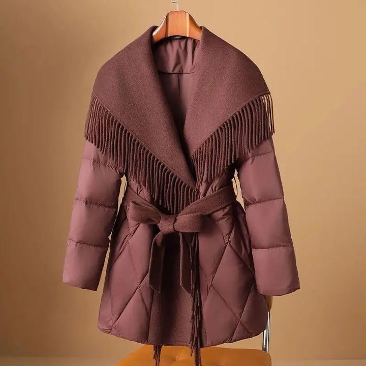 Duttini | Fringe Down Coat