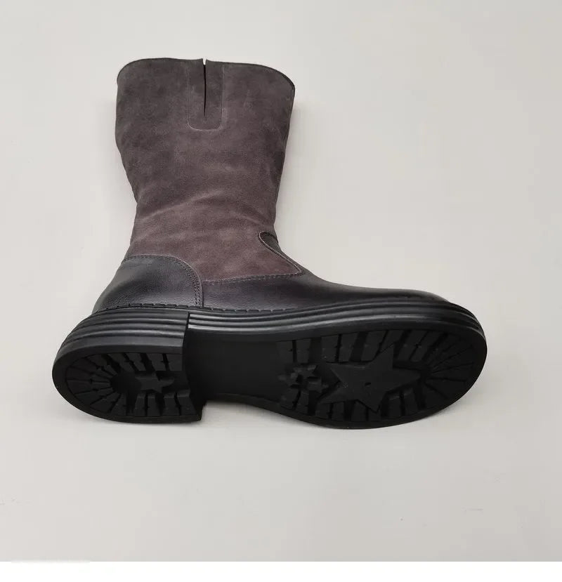 Duttini | Shearling Riding Boots