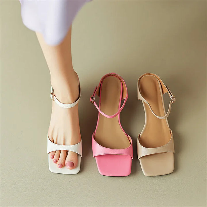 Duttini | Leather Heel Mules