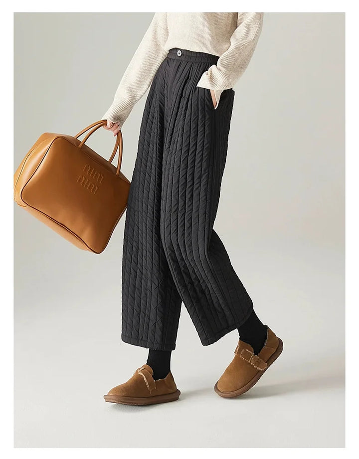Duttini | Cotton Wide-Leg Pants