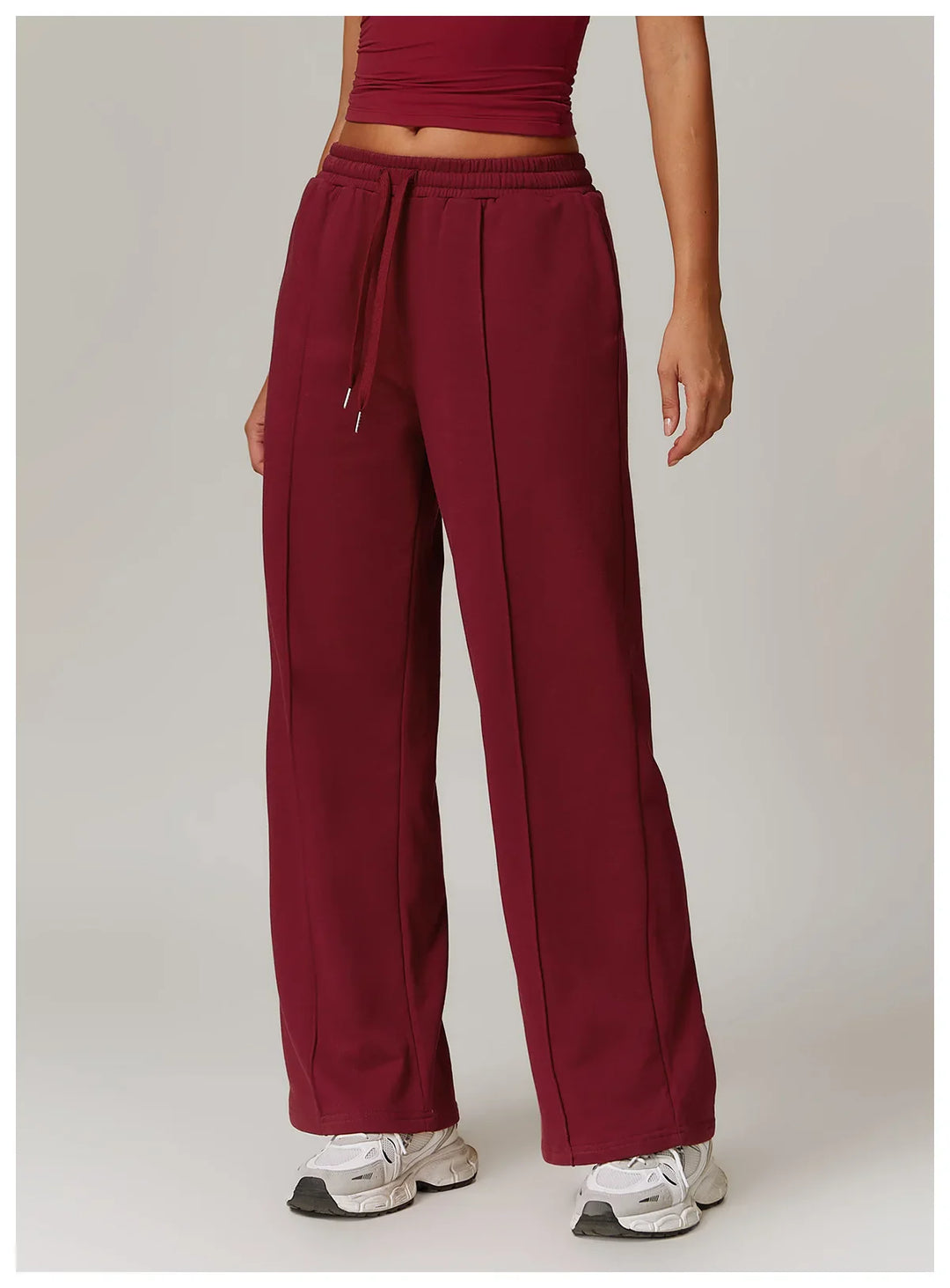 Duttini | High Rise Jogger for Women in Soft Fabric, Black