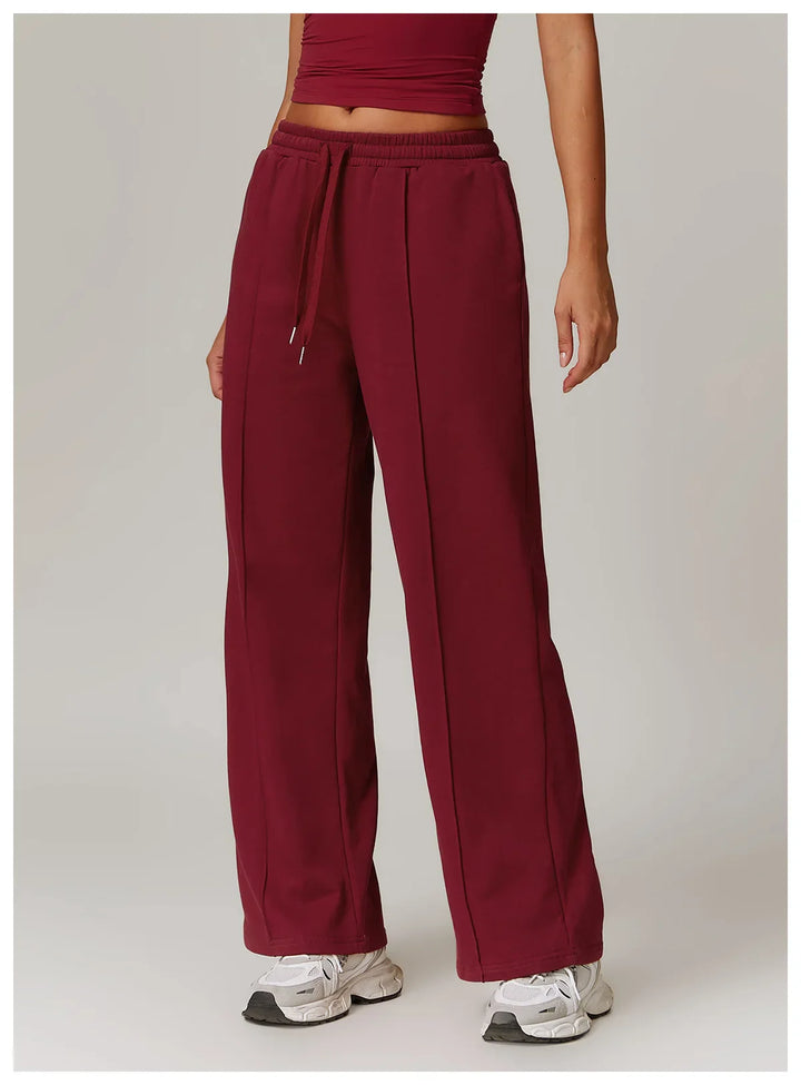 Duttini | High Rise Jogger for Women in Soft Fabric, Black