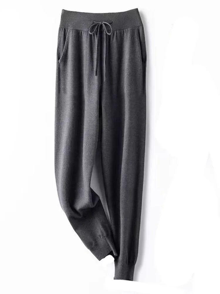 Duttini | Wool Pants for Men in Classic Fit, Gray