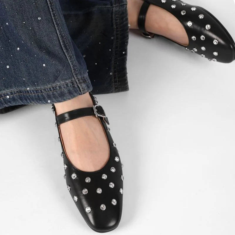 Duttini | Studded Mary Janes
