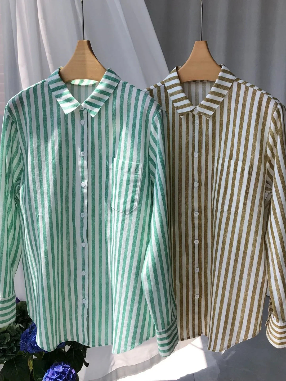 Duttini | Classic Stripe Linen Shirt