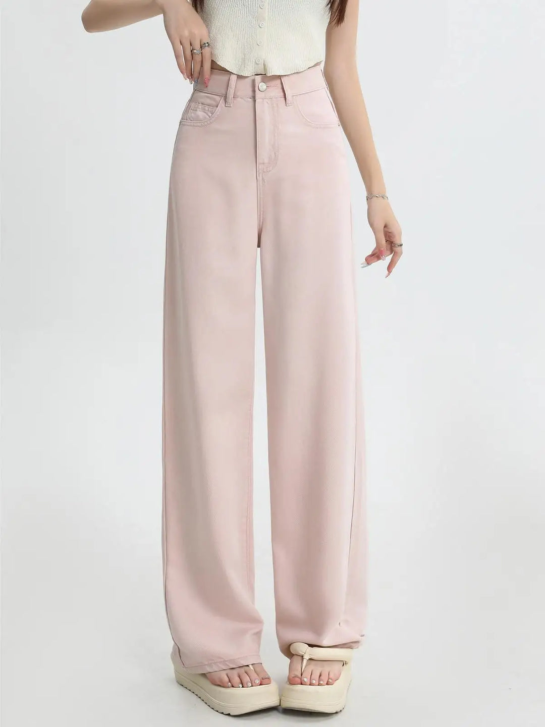 Duttini | Pink Denim Jeans