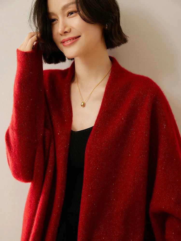 Duttini | Cashmere Shawl Sweater